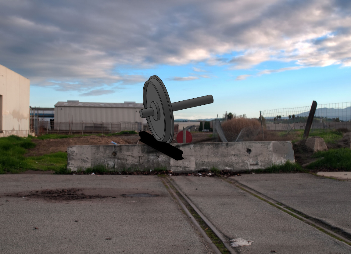 火车轮铁轨 sw17